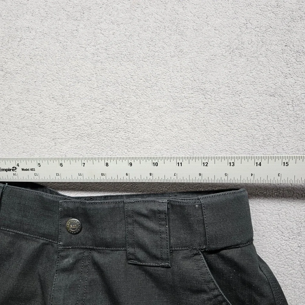 5.11 Tactical Series Cargo Pants Womens Black 4 Regular Fit Utility Straight Leg - Picture 6 of 15